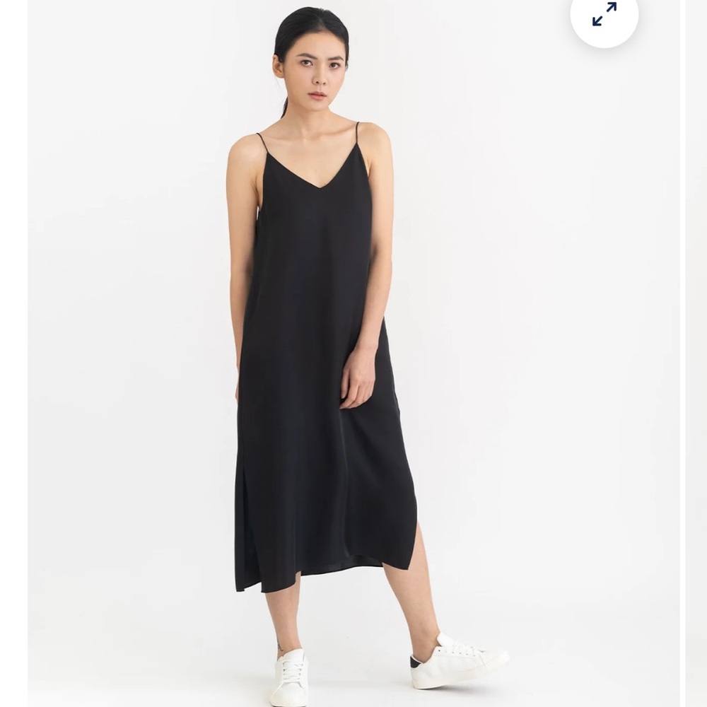GRANA Silk Slip Dress